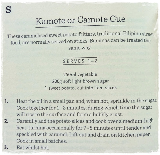 Filipino sweet potato recipe, kamote cue