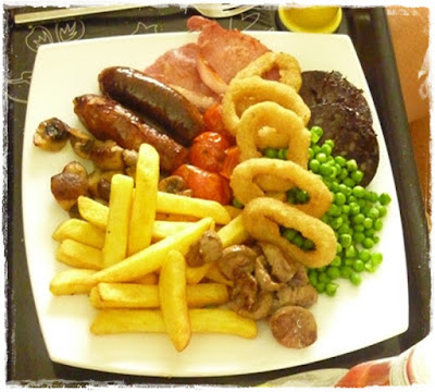 traditional British fry up