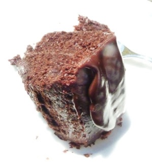 gorgeous chunk of chocolate cake